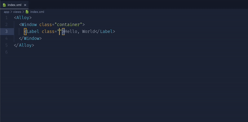 Class Completion using IntelliSense for CSS class names in HTML
